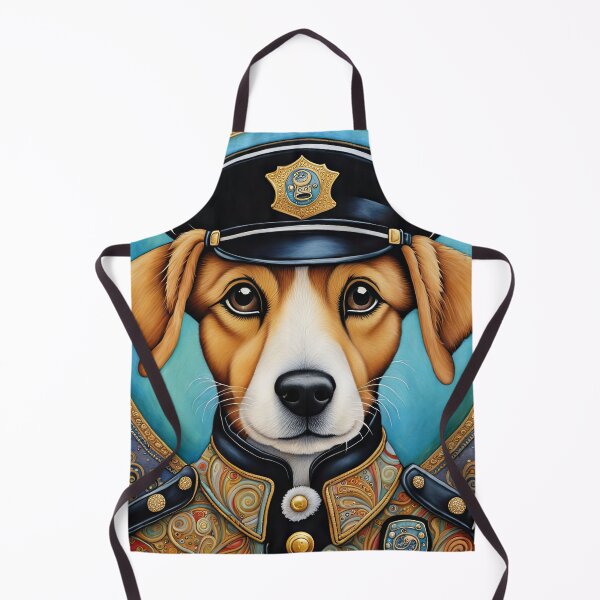 Item preview, Puppy as a policeman designed and sold by Colin Bentham.