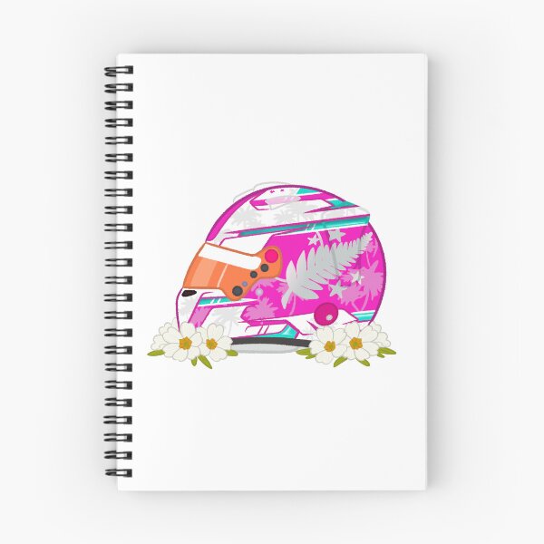 Item preview, Liam Lawson 2025 Miami Helmet With Flowers designed and sold by OriDraws.