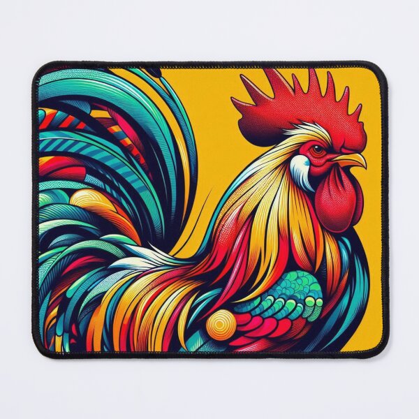Item preview, Colorful rooster designed and sold by Dogandesighn.