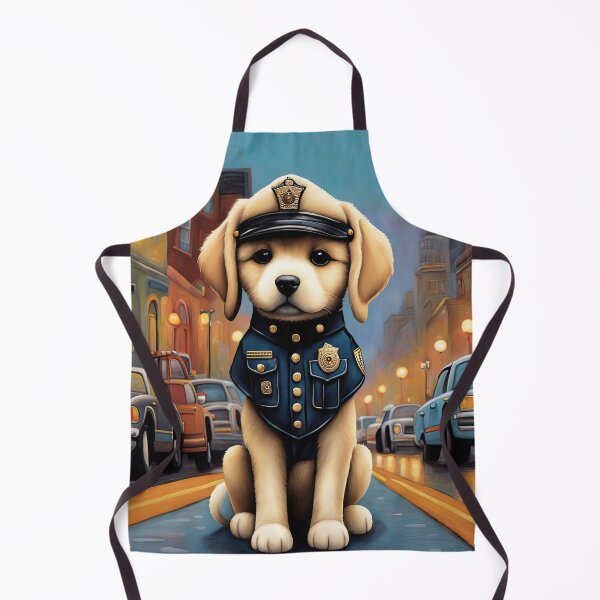 Item preview, Puppy as a policeman designed and sold by Colin Bentham.