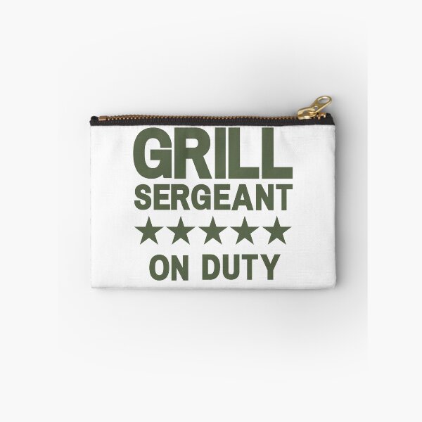 Item preview, Grill sergeant on duty  designed and sold by FulcrumShop.