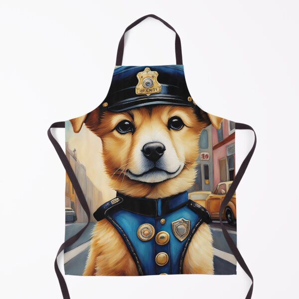 Item preview, Puppy as a policeman designed and sold by Colin Bentham.