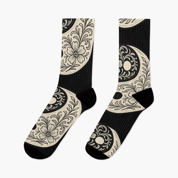 Item preview, Yin Yang Blooming Flowers | Obsidian  designed and sold by Daniel Watts.