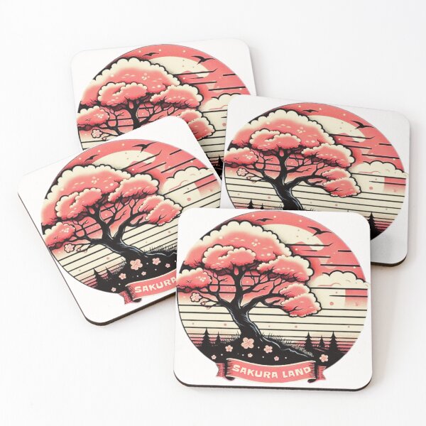 Item preview, Japanese Sakura Land Pink Beautiful Tree designed and sold by KTGim.
