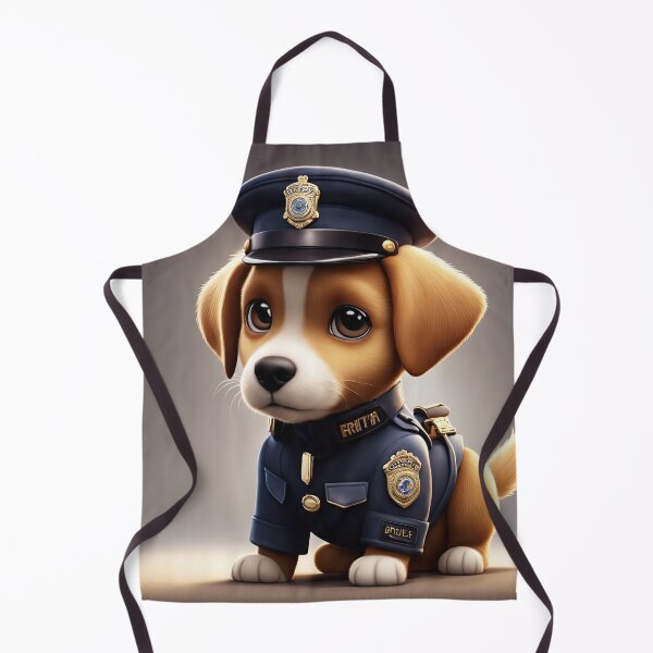 Item preview, Puppy as a policeman designed and sold by Colin Bentham.