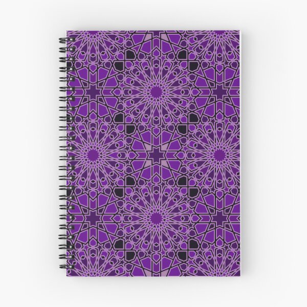 Item preview, Elegant Moroccan Mosaic in Deep Purple designed and sold by Tarjiart.
