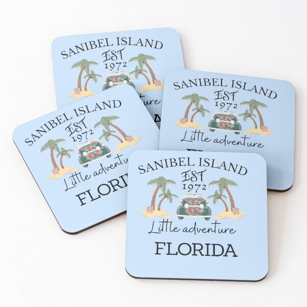 Item preview, Sanibel island Florida little adventure travel sunshine designed and sold by Adventure paradise ⭐⭐⭐⭐⭐.