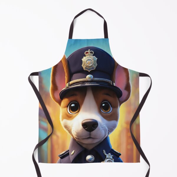 Item preview, Puppy as a policeman designed and sold by Colin Bentham.