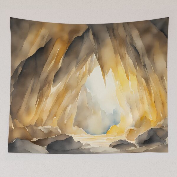 Item preview, Sunlit Natural Cave designed and sold by CalmnessbyChoice.