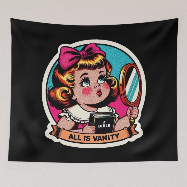 Item preview, Ecclesiastes 1:14 All Is Vanity designed and sold by plushism.