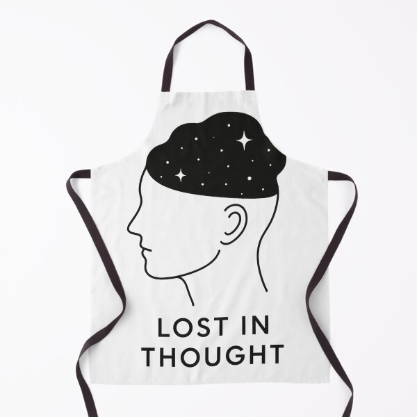 Item preview, Lost in Thought – Minimalist Mind Illustration designed and sold by Sara Raad.