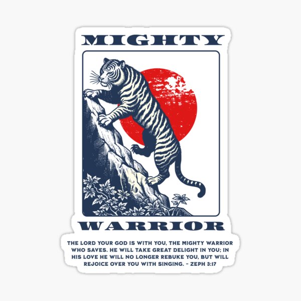 Item preview, Mighty Warrior designed and sold by risenkingkb.