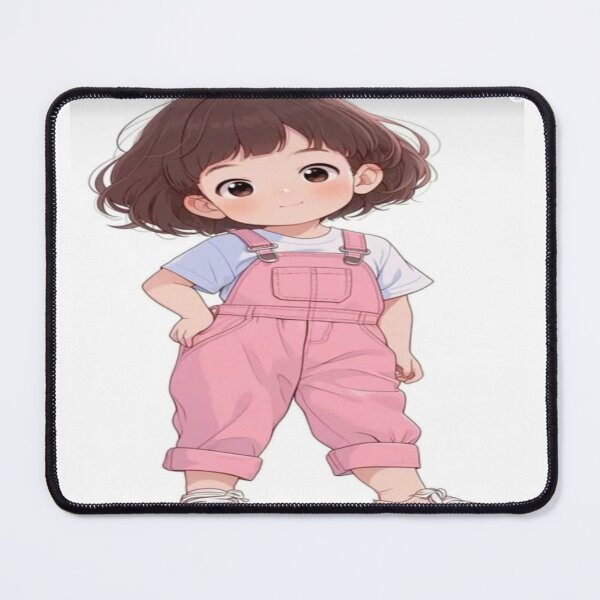 Item preview, cute little girl drawing designed and sold by NivyasArtistry.