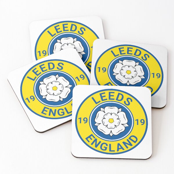 Item preview, Leeds England white rose designed and sold by VRedBaller.