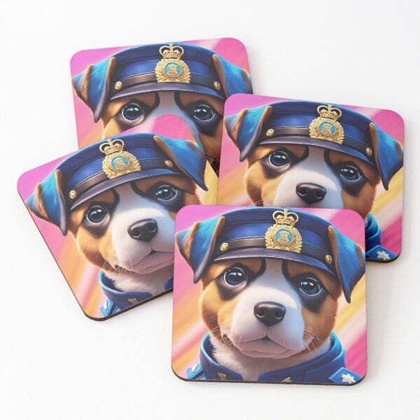 Item preview, Puppy as a policeman designed and sold by Colin Bentham.
