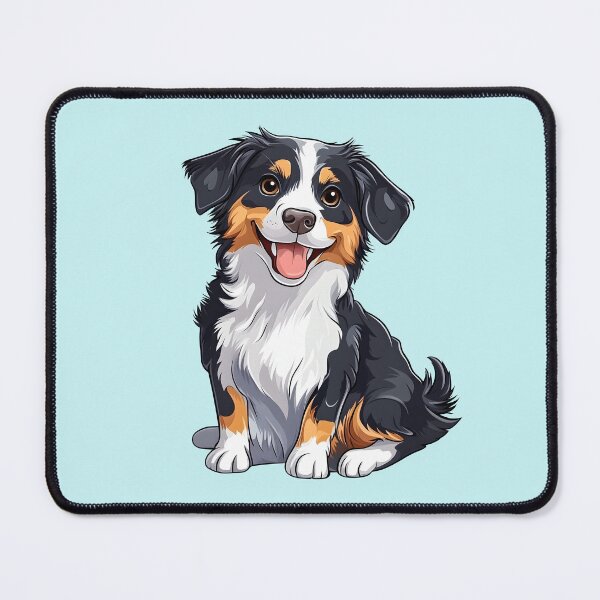 Artikelvorschau, australian shepherd cute entworfen und verkauft von aeaeaeae.