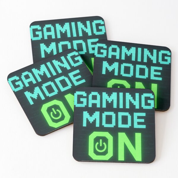 Artikelvorschau, Gaming-Modus EIN – Glitch Pixel Art Power Design entworfen und verkauft von GG-Graphics.