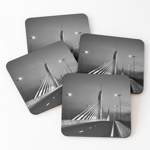 Item preview, Lines and lights on Vietnamese bridge designed and sold by franck380.