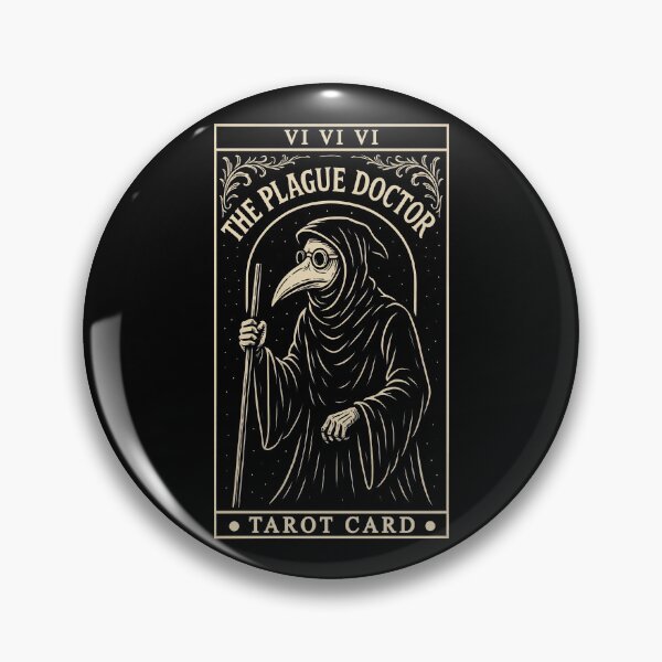Item preview, Plague Doctor Tarot Card – Gothic Occult  designed and sold by Shirt-Face.