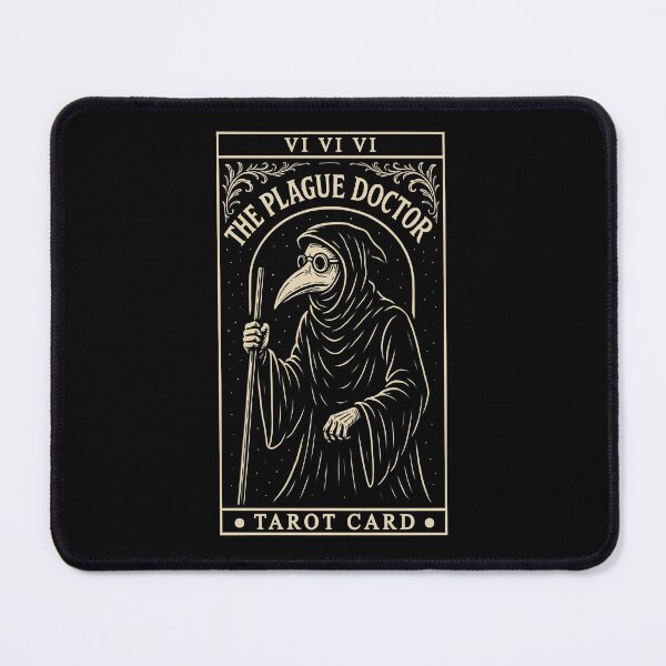 Item preview, Plague Doctor Tarot Card – Gothic Occult  designed and sold by Shirt-Face.