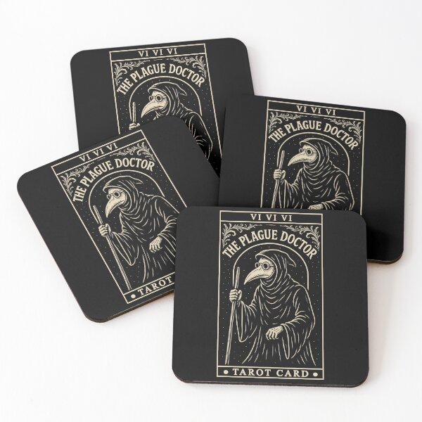Item preview, Plague Doctor Tarot Card – Gothic Occult  designed and sold by Shirt-Face.