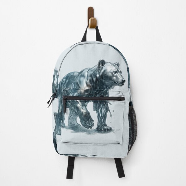 Item preview, Liquid Chrome Bear - Metal + Water Series (6/29)  designed and sold by RinWinArts.