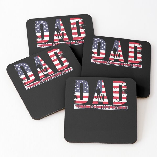Item preview, Funny Dad The Protector Hero Legend American Flag Dad Father's Day designed and sold by 07Art.
