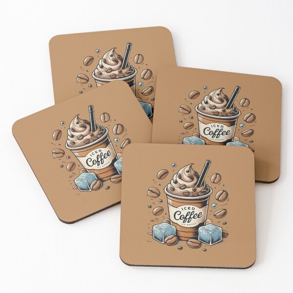 Item preview, Iced coffee Beans  designed and sold by Origami-BA.