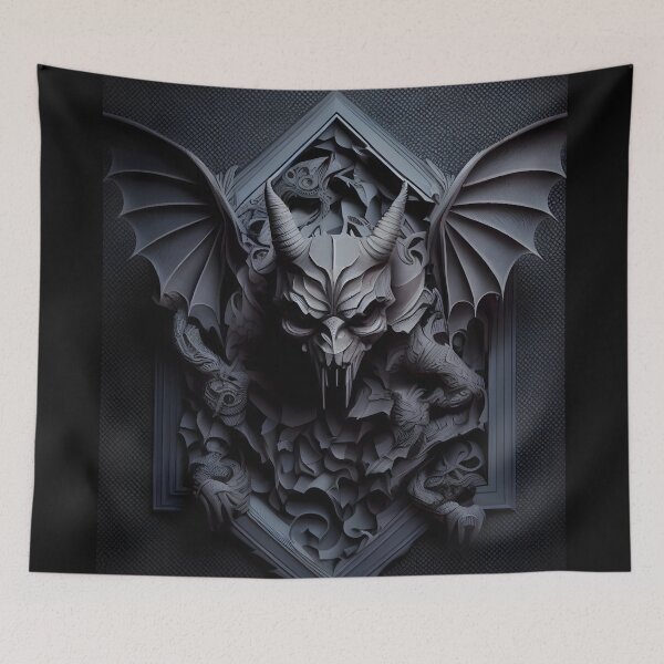 Item preview, Shadow Guardian Gargoyle designed and sold by ShadowAndSlate.