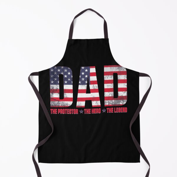 Item preview, Funny Dad The Protector Hero Legend American Flag Dad Father's Day designed and sold by 07Art.