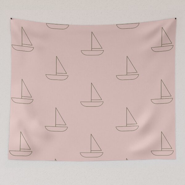 Item preview, Minimalist Sailboat Line Drawing – Nautical Wall Art designed and sold by OandSDesigns23.