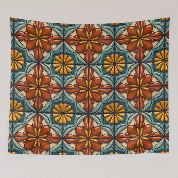 Item preview, Ceramic Tile Pattern designed and sold by Angry Swan Designs.