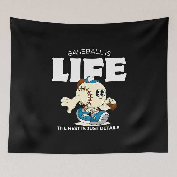 Item preview, Baseball is life designed and sold by Peerless-Prime.