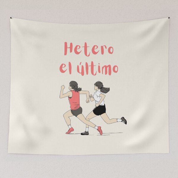 Item preview, Hetero the last - LGTBIQ+ designed and sold by Sarabinala.
