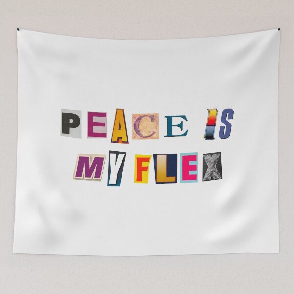 Item preview, Peace is my flex designed and sold by Frappalmab.