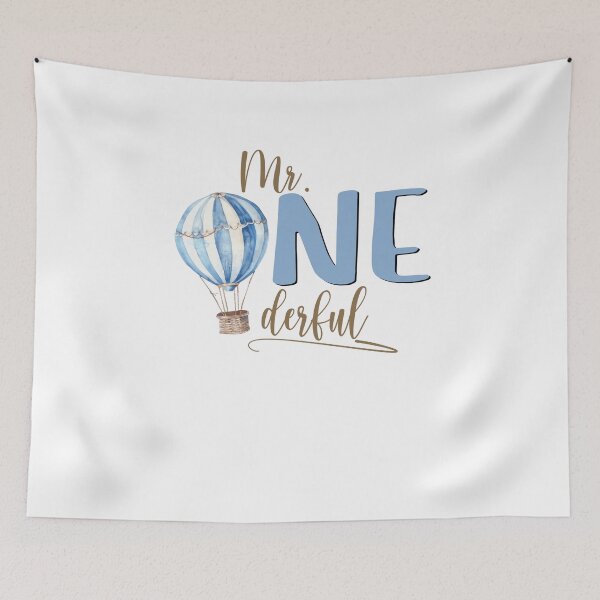 Item preview, Mr Onederful Hot Air Balloon First Birthday designed and sold by XuanhieuBp.