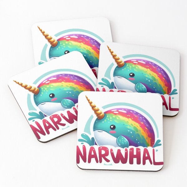 Item preview, Colorful Narwhal designed and sold by francous03.
