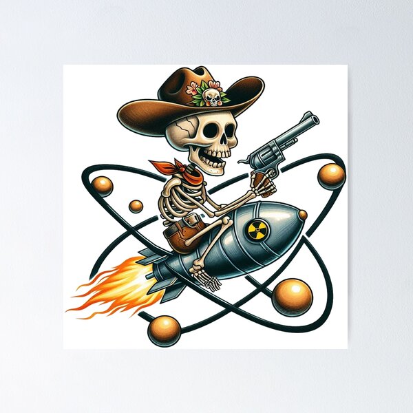 Artikel-Vorschau von Cowboy-Atombombe, designt und verkauft von francous03.