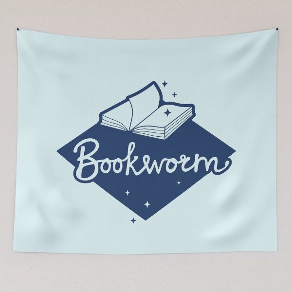 Item preview, Bookworm - Book Lover Design designed and sold by LellsCreates.