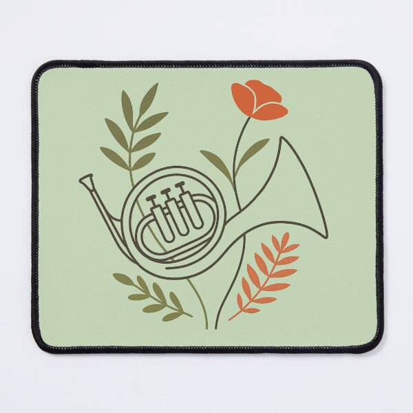 Item preview, Minimalist French Horn designed and sold by Meandmyshop.