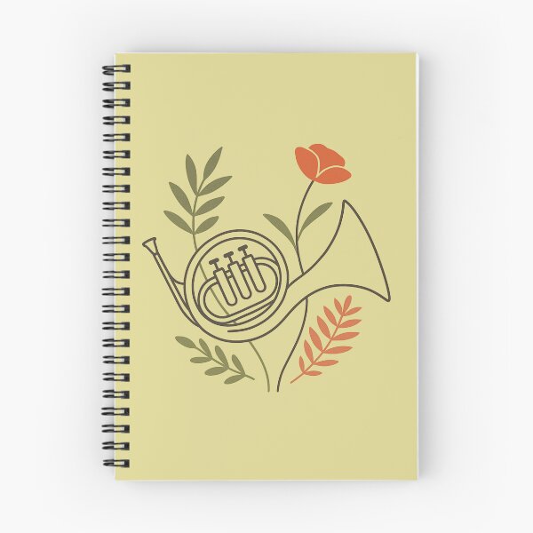 Item preview, Minimalist French Horn designed and sold by Meandmyshop.