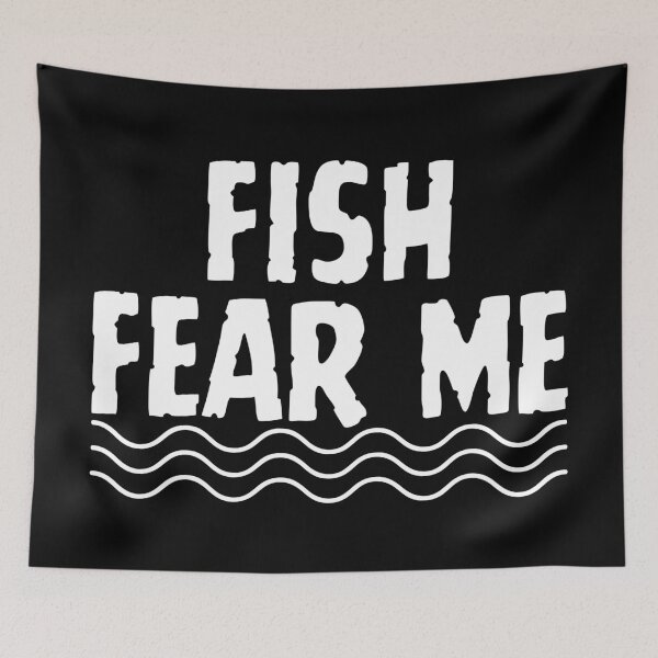Item preview, Fish Fear Me designed and sold by kestey.