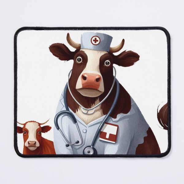 Item preview, Vet Nurse, Funny Cattle Vet Nurse designed and sold by francous03.
