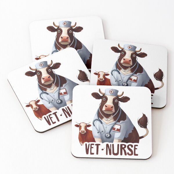 Item preview, Vet Nurse, Funny Cattle Vet Nurse designed and sold by francous03.