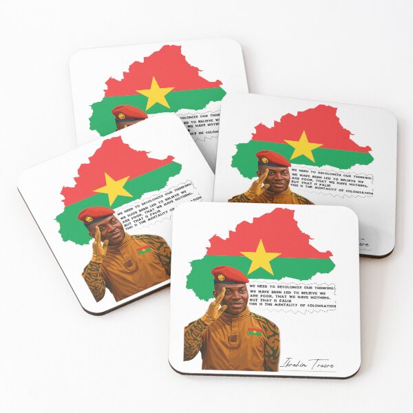 Item preview, Ibrahim Traore Quotes Burkina Faso designed and sold by Youngkev-arts.