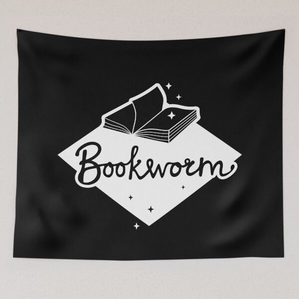 Item preview, Bookworm - Book Lover Design designed and sold by LellsCreates.