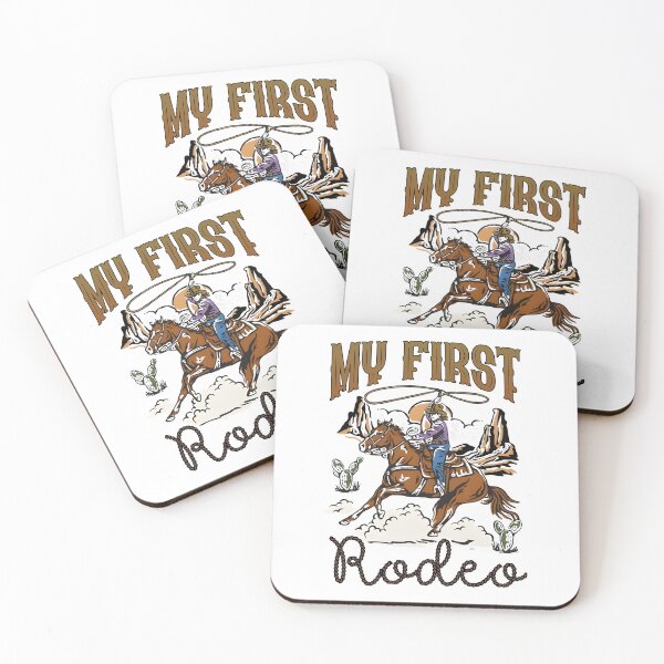 Item preview, My First Rodeo Western Cowboy Cowgirl Birthday designed and sold by XuanhieuBp.