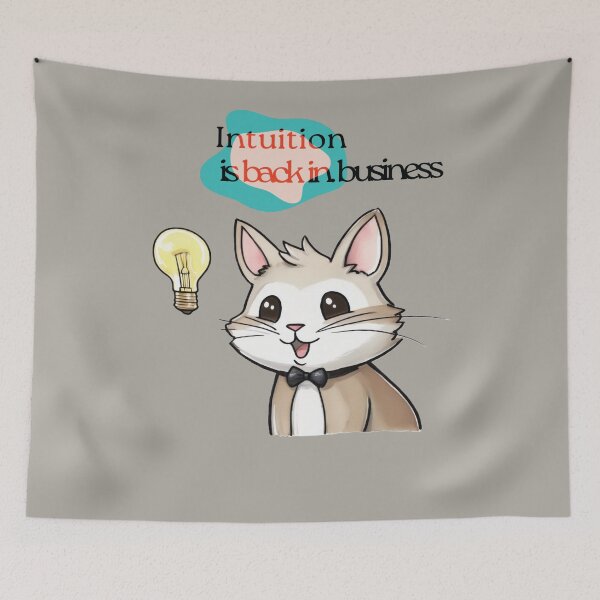 Item preview, Intuition is back in business designed and sold by SSdesignArticle.