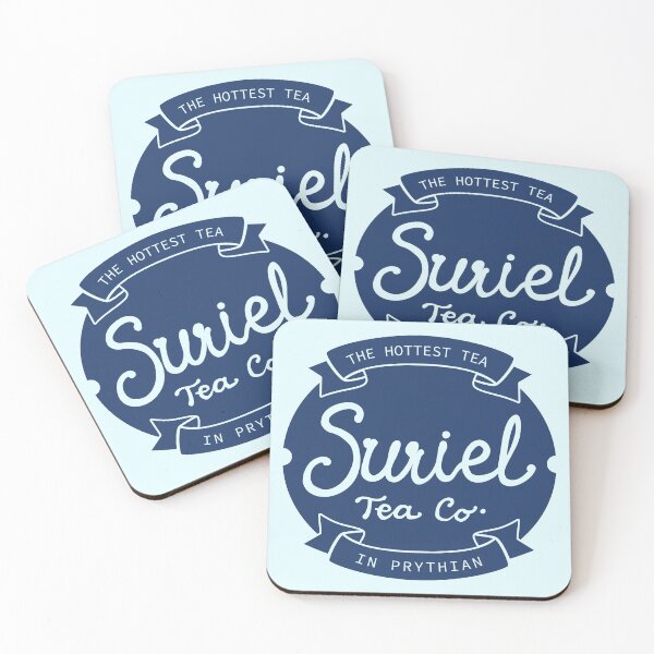 Item preview, Suriel Tea Co - The Hottest Tea in Prythian designed and sold by LellsCreates.