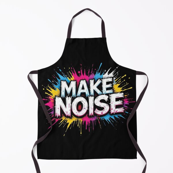 Aperçu de l'œuvre MAKE NOISE – Conception typographique grunge créée et vendue par BrushRushX.